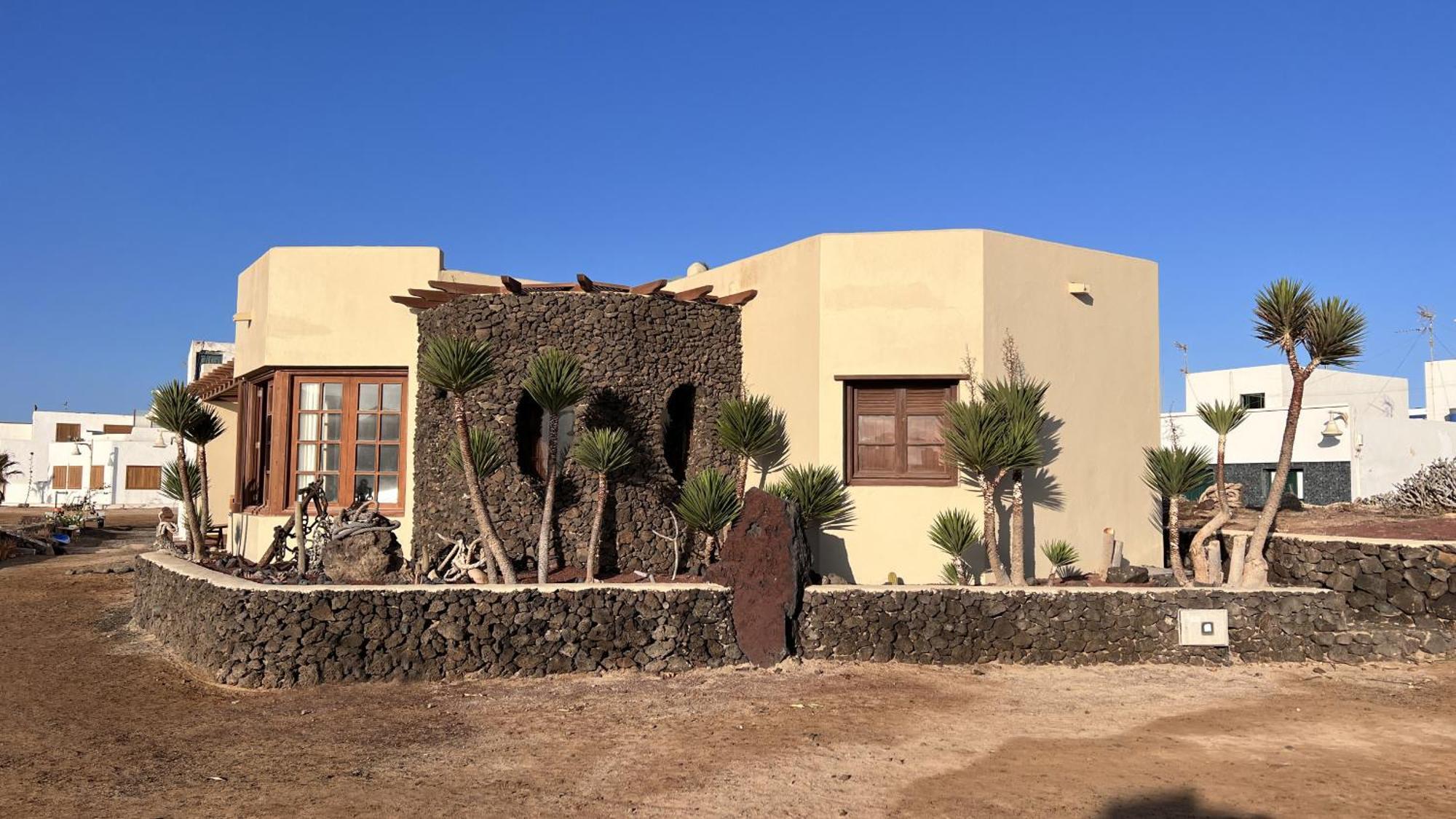 Flor De Cactus, La Graciosa Villa Caleta de Sebo Kültér fotó